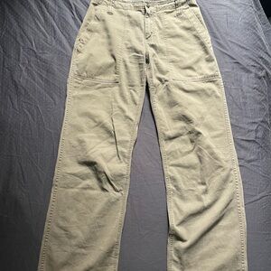 Abercrombie & Fitch Olive Green cargo Pants